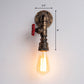 Frendorf | Eisen Wasserrohr Wandlampe Rustikaler Stil Restaurant Wandbeleuchtung Fixture in Bronze