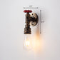 Frendorf | Eisen Wasserrohr Wandlampe Rustikaler Stil Restaurant Wandbeleuchtung Fixture in Bronze