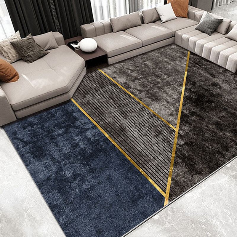 Frendorf | Nordic Wohnzimmer Teppich Mehr Farben Geometrisches Muster Innenraum Teppich Polyester Haustierfreundlich Fleckenbeständig Teppich