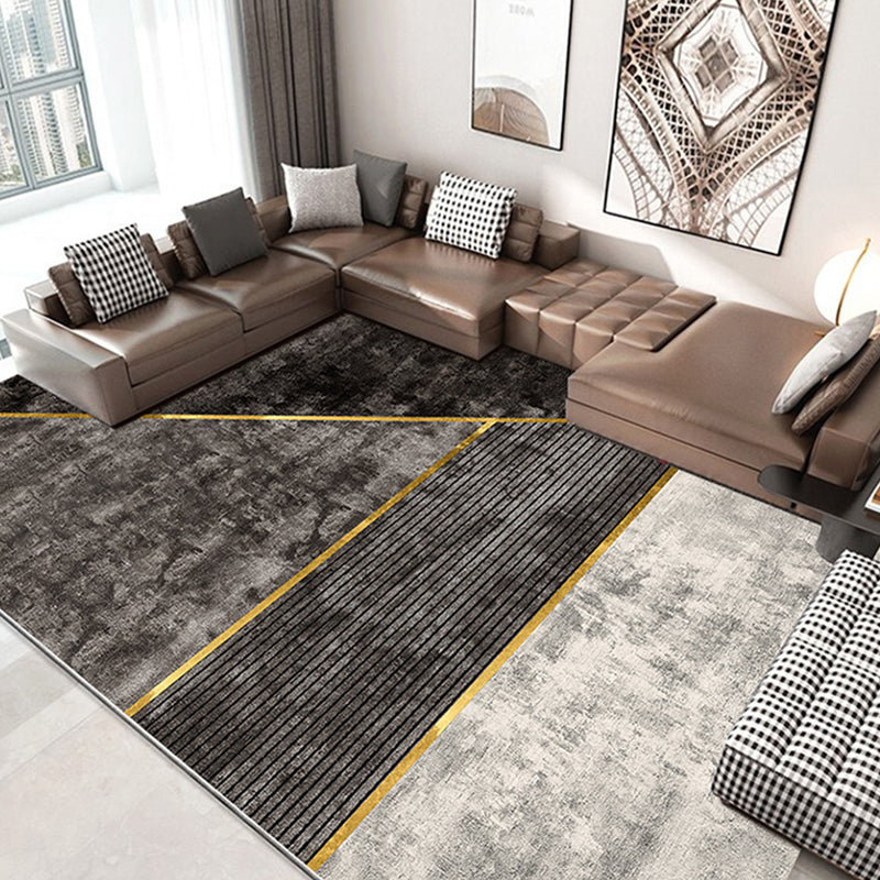 Frendorf | Nordic Wohnzimmer Teppich Mehr Farben Geometrisches Muster Innenraum Teppich Polyester Haustierfreundlich Fleckenbeständig Teppich