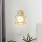 Frendorf | Antieke hexagonale wandlamp enkele ijzeren draaibare wandlichtarmatuur in goud