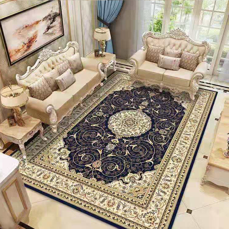 Americana Home Teppich Multi Colored Gedruckter Teppich Polyster Rutschfeste Unterlage Pflegeleichter Teppich