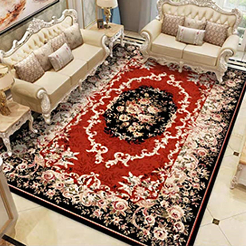 Americana Home Teppich Multi Colored Gedruckter Teppich Polyster Rutschfeste Unterlage Pflegeleichter Teppich