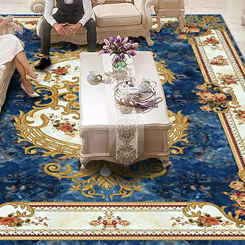 Americana Home Teppich Multi Colored Gedruckter Teppich Polyster Rutschfeste Unterlage Pflegeleichter Teppich