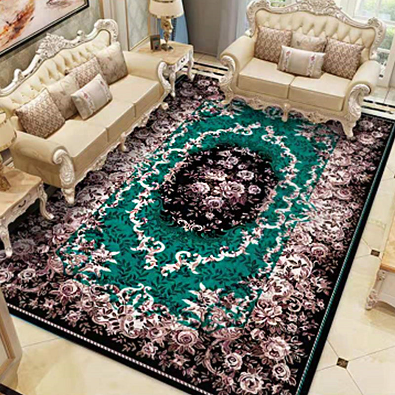 Americana Home Teppich Multi Colored Gedruckter Teppich Polyster Rutschfeste Unterlage Pflegeleichter Teppich