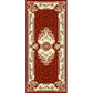 Multicolor Western Teppich Polyester Floral Gedruckter Innen Teppich Haustierfreundlich Pflegeleicht Waschbarer Teppich für Schlafzimmer
