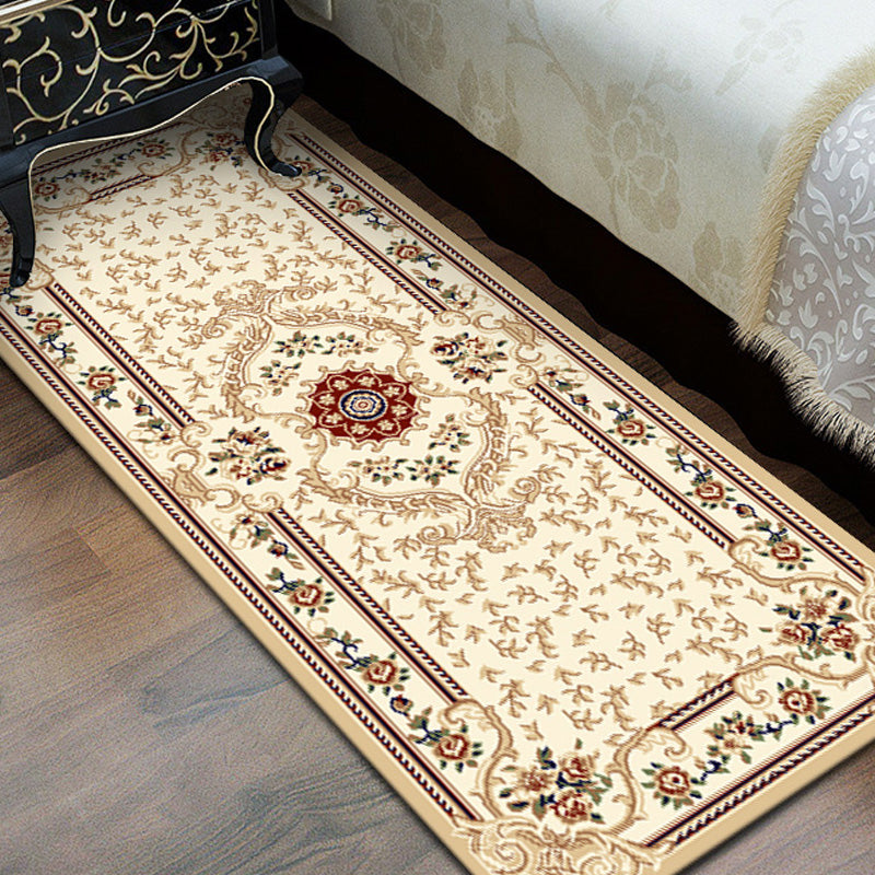 Multicolor Western Teppich Polyester Floral Gedruckter Innen Teppich Haustierfreundlich Pflegeleicht Waschbarer Teppich für Schlafzimmer