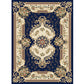 Multicolor Western Teppich Polyester Floral Gedruckter Innen Teppich Haustierfreundlich Pflegeleicht Waschbarer Teppich für Schlafzimmer