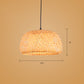 Holz Handgewebte Hängeleuchte Minimalistisch 1 Kopf Rattan Pendelleuchte
