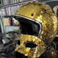 Frendorf | Disco-Kugel-Helm mit einziehbarem Visier