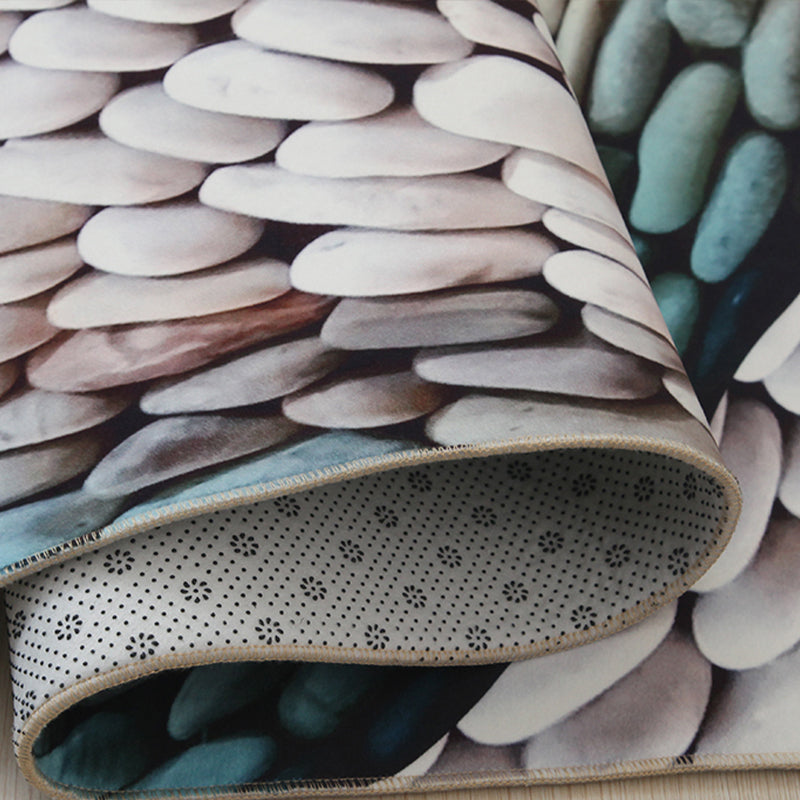 Frendorf | Meerkleurig creatief tapijt van polypropyleen, bloemenbedrukt tapijt, antislip, wasbaar, huisdierenvriendelijk tapijt voor decoratie