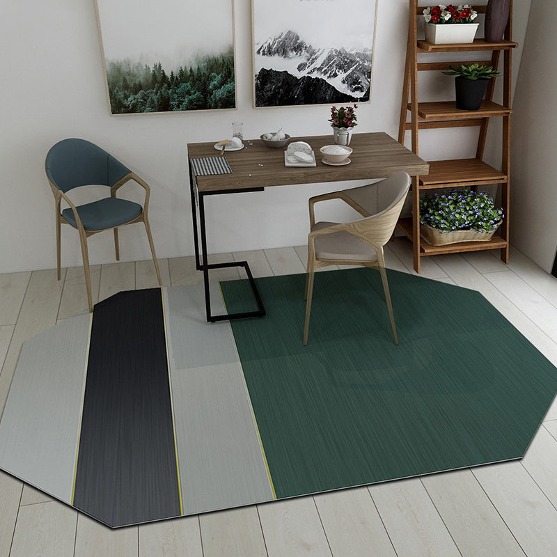 Western Schlafzimmer Teppich Mehrfarbig Geometrischer Druck Teppich Synthetik Rutschfeste Rückseite Haustierfreundlicher Innenbereich Teppich