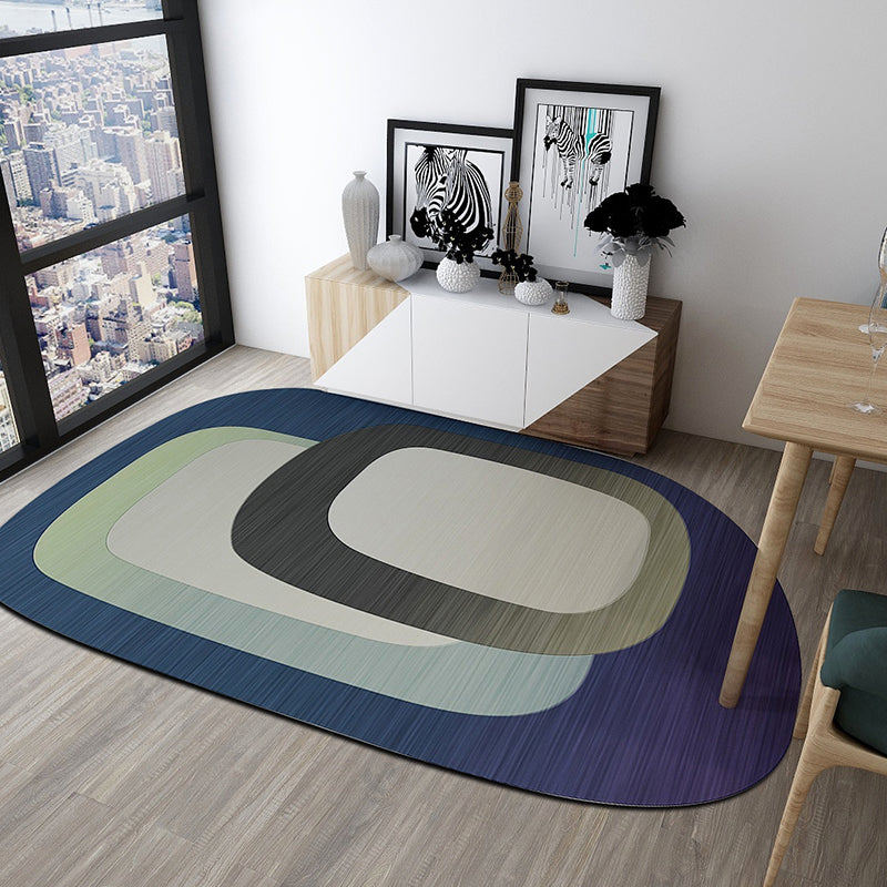 Western Schlafzimmer Teppich Mehrfarbig Geometrischer Druck Teppich Synthetik Rutschfeste Rückseite Haustierfreundlicher Innenbereich Teppich