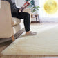 Frendorf | Fluffy Plain Rug Multi Colored Casual Rug Synthetisch Wasbaar Huisdier Vriendelijk Antislip Tapijt voor Woonkamer