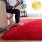 Frendorf | Fluffy Plain Rug Multi Colored Casual Rug Synthetisch Wasbaar Huisdier Vriendelijk Antislip Tapijt voor Woonkamer