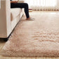 Frendorf | Fluffy Plain Rug Multi Colored Casual Rug Synthetisch Wasbaar Huisdier Vriendelijk Antislip Tapijt voor Woonkamer