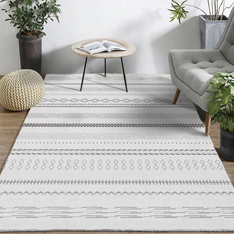 Bohemian Home Teppich Mehrfarbig Druck Teppich Polypropylen Rutschfest Waschbar Fleckenresistent Innenläufer