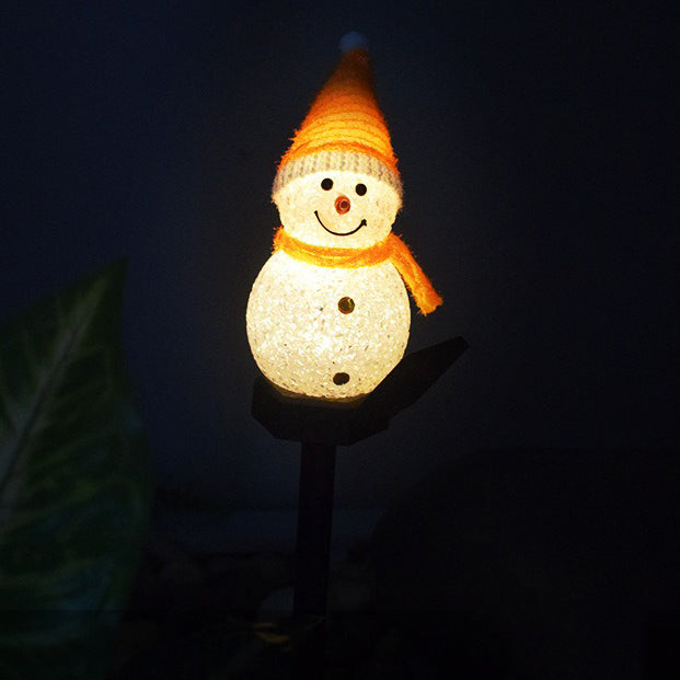 Frendorf | Super süße wasserdichte Solar Schneemannlampe