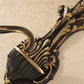 Frendorf | 1/2-licht wandlamp vintage porch wand scone met geflaird matglas in brons