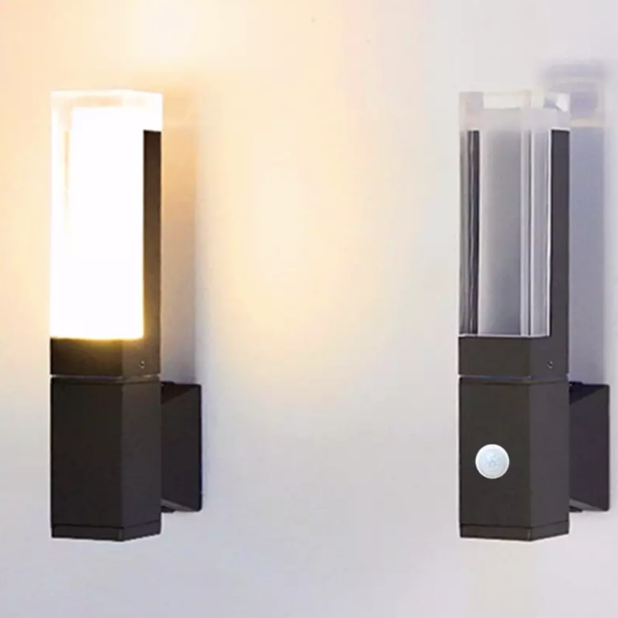 Frendorf | LumiGuard Bewegungsmelder-Wandleuchte | LED Außenleuchte | Energiesparend | Wetterfest | Ideal für Garten und Terrasse