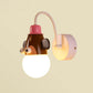 Frendorf | Kinderen Stijl Dieren Wandlamp Metaal 1 Lamp Kinderkamer Muurverlichting in Wit