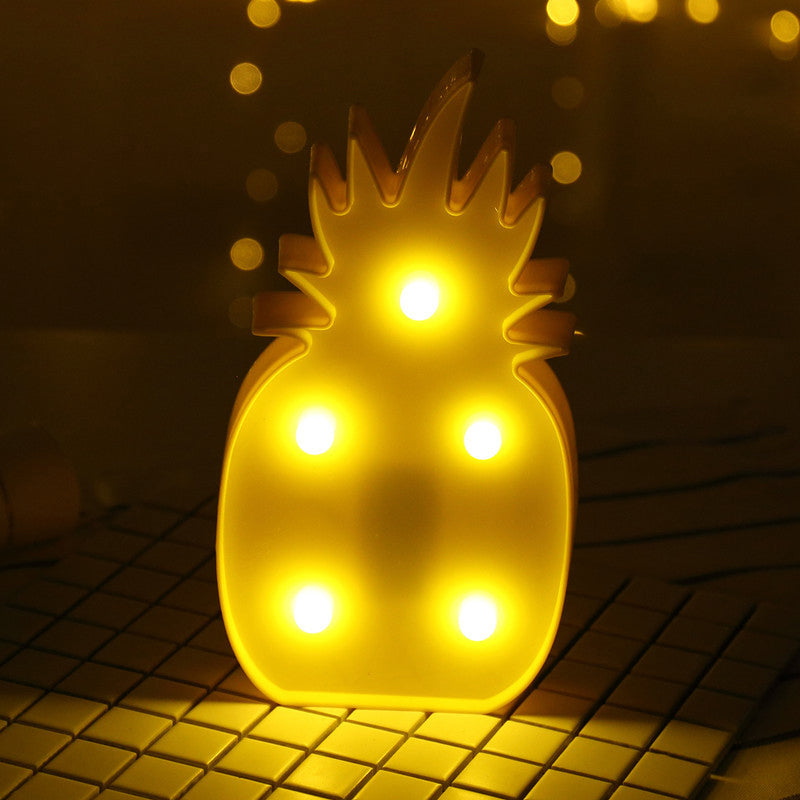 Frendorf | Cartoon Mini LED Nachtverlichting Plastic Kinderkamer Batterij Aangedreven Tafellamp