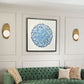 Frendorf | Antieke Messing Oval Wandverlichting Postmodern 1 Lamp Metaal Wandlamp met Bal Wit Glas Kap
