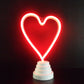 Frendorf | Cartoon Mini LED Tafel Lamp Plastic Slaapkamer Batterij Aangedreven Nachtstand Licht in Wit