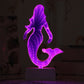 Frendorf | Neon Sign Kunsstof Nachtkast Lamp Cartoon Wit Batterij LED Tafellamp voor Meisjeskamer