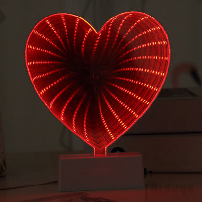 Frendorf | Neon Sign Kunsstof Nachtkast Lamp Cartoon Wit Batterij LED Tafellamp voor Meisjeskamer