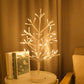 Frendorf | Plastic Tree Shaped Nachtkastlamp Nordic Stijl Witte LED Tafellamp voor Slaapkamer