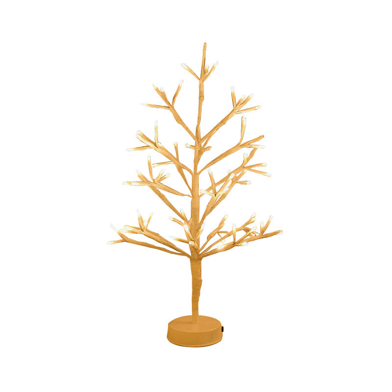 Frendorf | Plastic Tree Shaped Nachtkastlamp Nordic Stijl Witte LED Tafellamp voor Slaapkamer