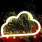 Frendorf | Plastic Cloud LED Wand Nachtverlichting Kinderen Witte Nacht Tafellicht met Oplaadbare USB Plug