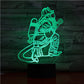 Feuerwehrmann 3D Licht