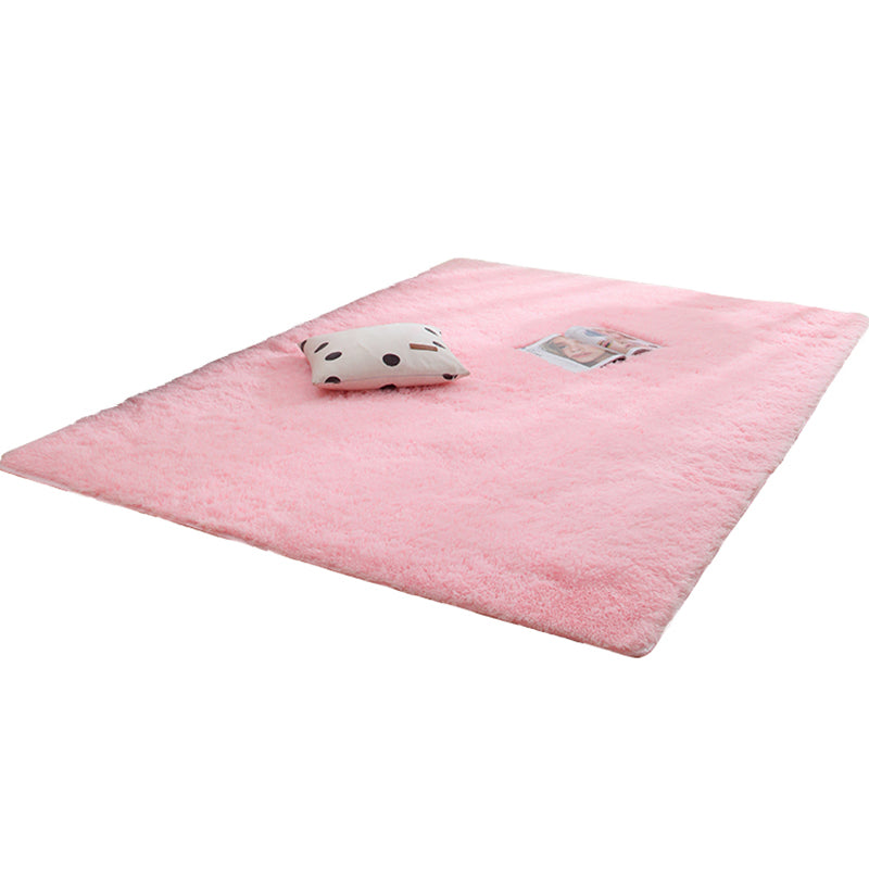 Frendorf | Beruhigendes Wohnaccessoire Teppich Mehrfarbig Einfarbiger Indoor-Teppich Baumwollmix Rutschfest Fleckenresistenter Teppich