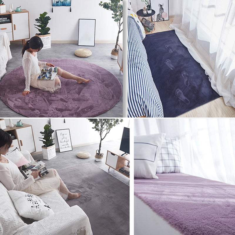 Western Wohnzimmer Teppich Multi Farben Einfarbiger Innen Teppich Baumwollmischung Rutschfest Fleckenresistenter Teppich
