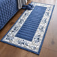 Mehrfarbiger Asien-Teppich Polypropylen Blumenmuster Bereichsteppich rutschfeste Unterlage haustierfreundlicher Teppich für das Schlafzimmer