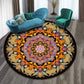 Frendorf | Designer Dekorations Teppich Mehrfarbiges Blumenmuster Innen Teppich Synthetik Haustierfreundlich Waschbarer Teppich