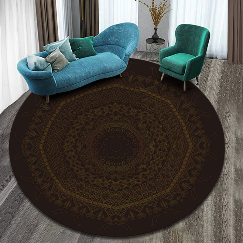 Frendorf | Designer Dekorations Teppich Mehrfarbiges Blumenmuster Innen Teppich Synthetik Haustierfreundlich Waschbarer Teppich