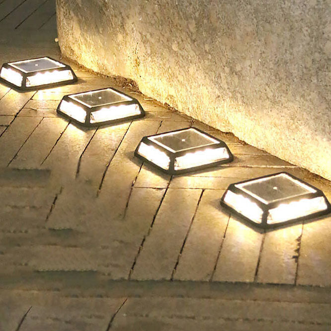 Frendorf | EcoVerta Solar LED Leuchte | Quadratisch & Wasserdicht | Für Garten, Balkon & Außenbereich