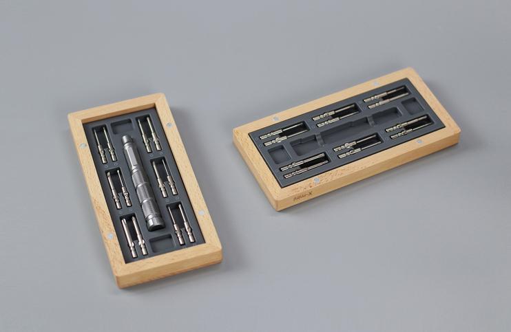 Frendorf | 25-in-1 tragbares Präzisionsschraubendreher-Set mit 24 magnetischen Bits