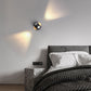 Frendorf | Arcano LED Wandleuchte | Nordic Design | Halbrundes Aluminium | Up-Down Beleuchtung für Schlafzimmer