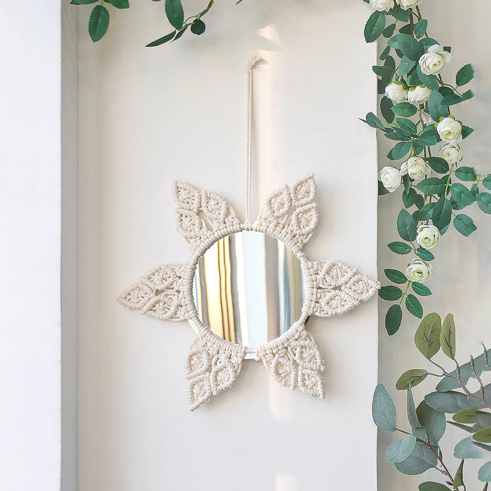 Boho-Stil Spiegel