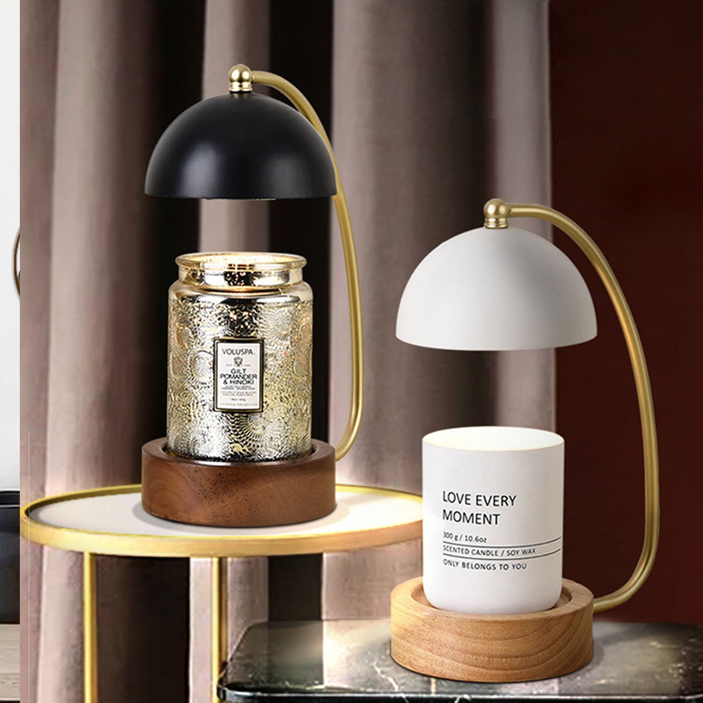 Frendorf | Lumivine Arto LED Tischlampe | Japanisches Design | Dimmbare Wachsoptik | Kreative Beleuchtung