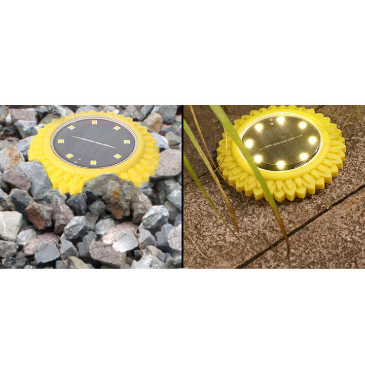 Blumen Wasserfeste Solar Außenbereich Rasen LED Garten Boden Einsetzen Landschaft Licht