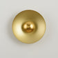 Contemporary Creative Macaron Flying Saucer Hardware LED Wall Sconce Lamp For Bedroom