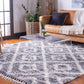 Frendorf | DiamondLuxe Shag - Teppich mit Diamantmuster | Shaggy Hochflorteppich | Weich & Modern | Perfekt für Wohnzimmer