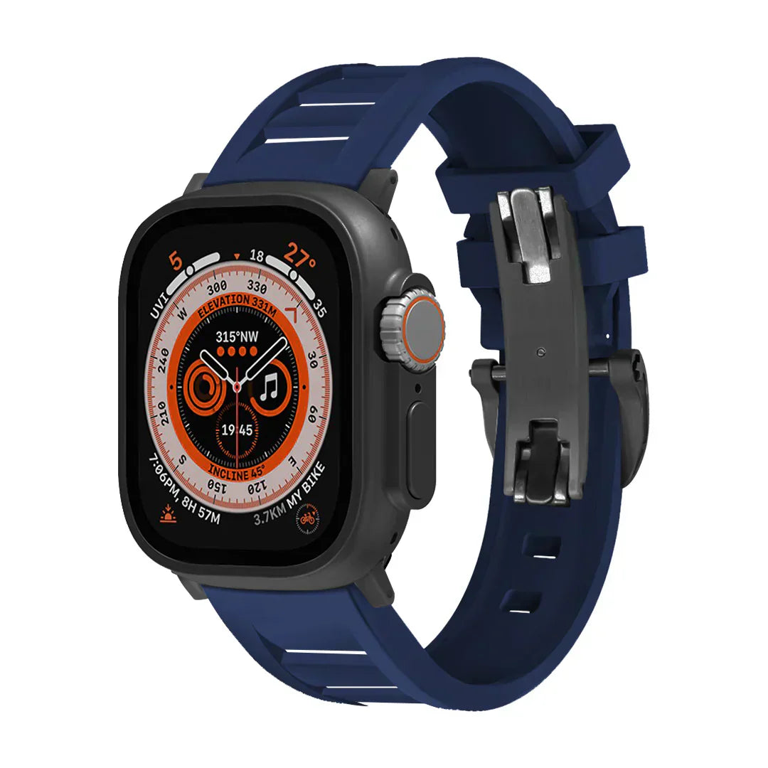 Frendorf | FKM Butterfly Schnalle Band für Apple Watch