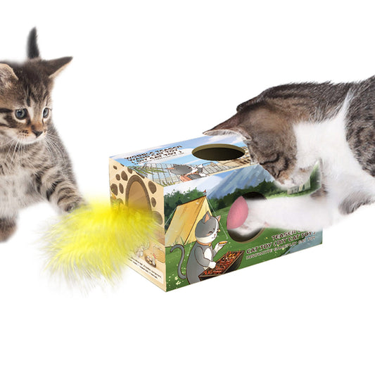 Cherry-Radies Wackel-Spielzeug – DIY Teaser-Spielstab für Katzen