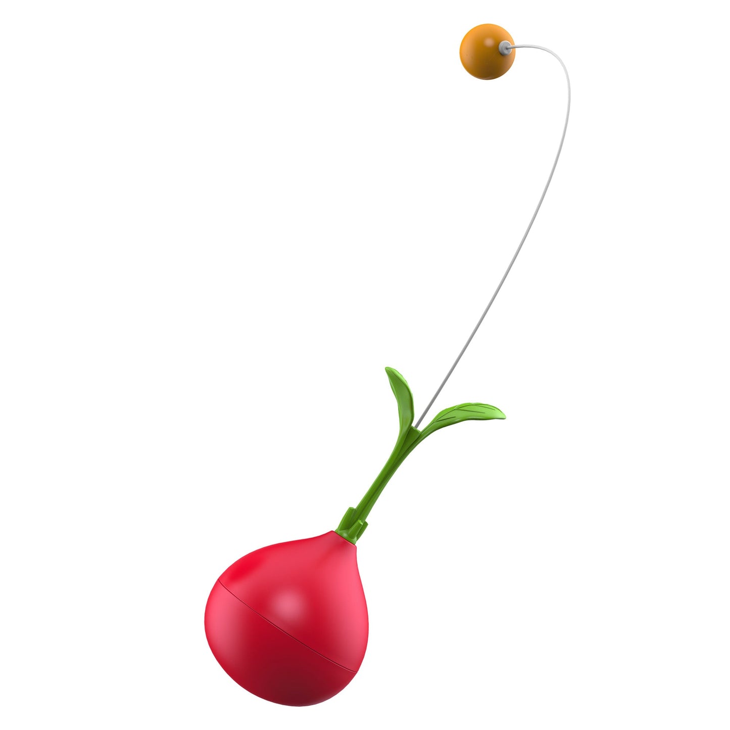 Cherry-Radies Wackel-Spielzeug – DIY Teaser-Spielstab für Katzen